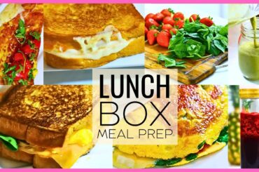 EASY HEALTH LUNCH RECIPES for  Work and School | LUNCH BOX Recipes for KIDS | MEAL PREP FAMILY of 7