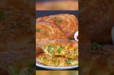 3-Ingredient Veg Sandwich | Quick & Easy Sandwich Recipe