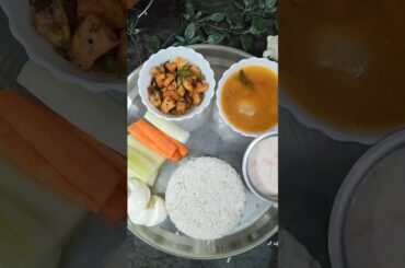 South Indian lunch platter for healthy weight loss || Simple Lunch & Dinner recipes for weight loss