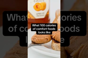 100 calories of comfort foods #calories #caloriecounting #caloriedeficit #lowcalorie #fatloss