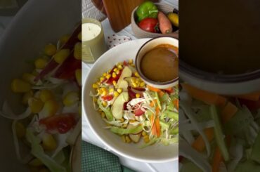 Asian Veg Salad | Crunchy, Flavorful & Healthy Salad Recipe! #shorts #salads #recipes #homemade