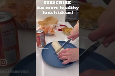 Healthy 5 Minute Lunch Idea #healthylunch  #healthymealprep