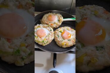 Just add Eggs with Bread! It’s so delicious /Easy breakfast #shorts #recipe