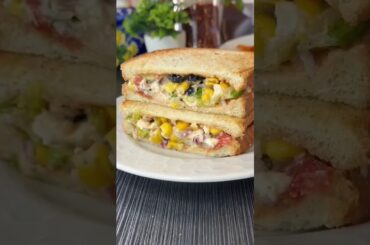 Paneer Hung Curd sandwich #paneer #bread #homemade #recipe #viralshorts