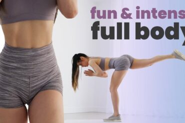 20 Min Full Body Burn Workout - It's FUN & Intense!