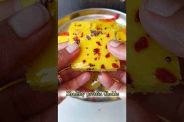 Healthy Mung Dhokla #shorts #food #healthy #dhokla #recipe #cooking