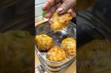 Lunch Recipe: Bonda n Beans poriyal | Rice n Dal Sambar #shortsfeed #lunchbox #lunchideas