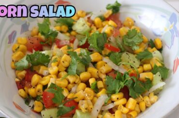 Sweet Corn Salad | American Corn Salad | Healthy Salad Recipe By kitchen Cusine