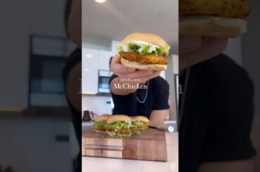 196 CALORIE McDONALD'S McCHICKEN #shorts