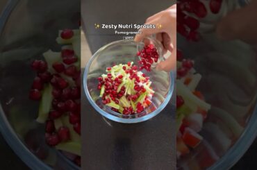 Zesty Nutri Sprouts | Methi Mung Salad #shorts | Elegant Flavour