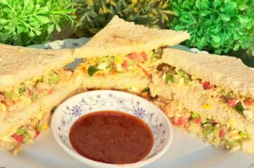 Special Cold Sandwich Recipe|Chicken Mayonnaise Recipe |Lunchbox Recipe|Ramzan Special Recipes