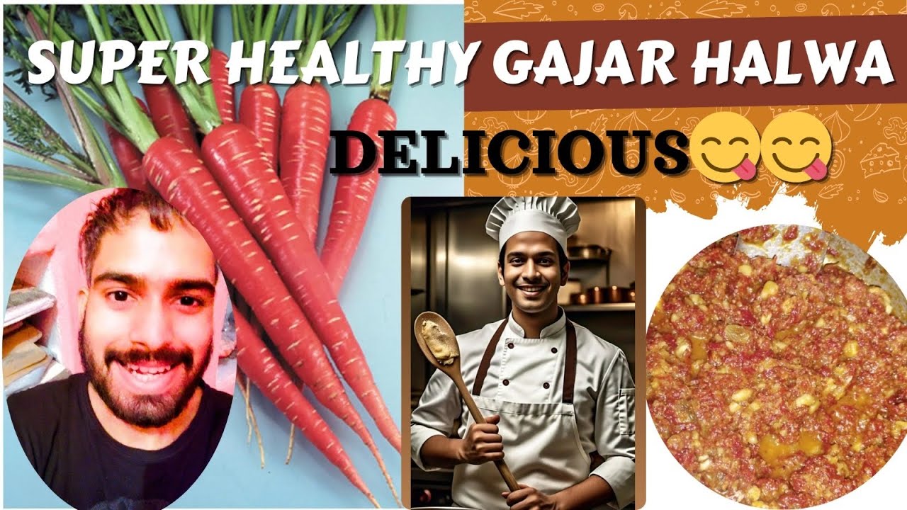 Super Healthy Gajar Halwa Recipe | Low-Calorie & Delicious! | making with natural sweetener Super Healthy Gajar Halwa Recipe | Low-Calorie & Delicious! | making with natural sweetener