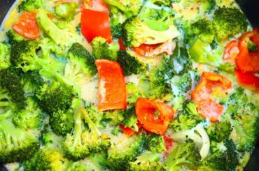 Easy Healthy Air Fryer Breakfast Ideas, Air Fryer Weight Loss Recipes, Broccoli Omelette Recipe