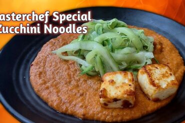 How to cook Viral Zucchini Noodles #Low calorie Zucchini Noodles with lots of vegetables