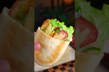 I stopped buying pocket bread, after I found this amazing recipe #shorts #bread #recipe