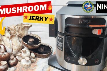 Get Ready for the Easiest Airfryer Healthy Mushroom Jerky Recipe Ever!
