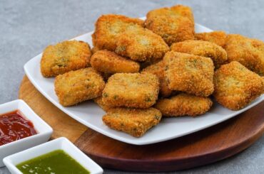 Crispy Potato Nuggets Recipe | Kids Favourite Potato Nuggets | Healthy Aloo Nuggets Recipe
