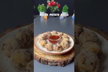 bread potato balls ||#breadpotatoballs #shorts #loveatbite #easyfood #homemade