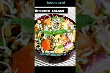 High Protein Salads/healthy sprouts chat for weight loss/#protein #Gym #workout#food#fitness#healthy