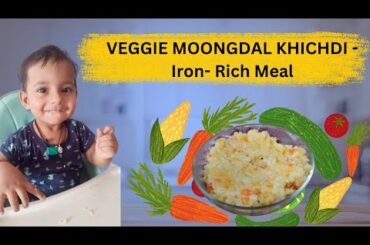 Veggie Moong Dal Khichdi for babies #healthy recipes for babies -2 #ytlongvideo #subscribe #trending