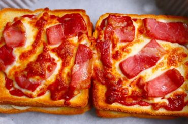 Quick And Easy Air Fryer Bread Breakfast Recipe, Morning Breakfast Recipes With Bread, Bread Toast