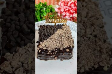 fireless cake// No bake cake // bread cake // bread oreo cake//fireless cooking  #shorts #cake