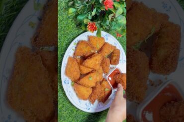 Easy potato Bread Snack for Iftar #shorts #trending #recipe #viralshorts #bread #snacks #potato #fry