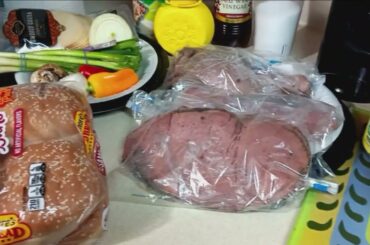AA Cowgirl Gina's: Prepping 3, Meats Sandwich & Pear Juice!