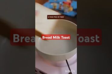 Try this Bread milk Toast with taste and healthy #breakfast #cooking #bread #food #cake