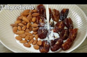 Milkshake Recipe | Dates Milkshake Recipe | Protein Shake | Weight Gain Shake