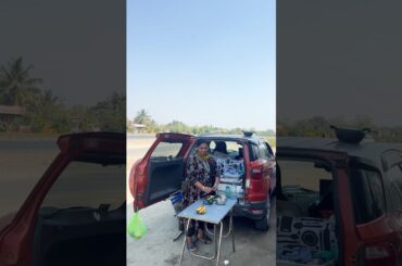 Car Kitchen mei bna Healthy Lunch #lunch #healthylunch #healthyfood #cooking #camping #shorts