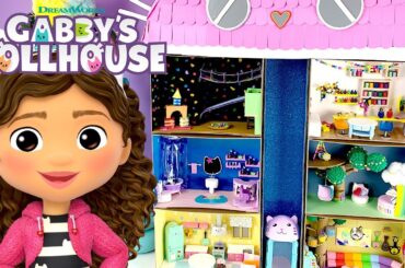Crafting a Mini Gabby's Dollhouse! | GABBY'S DOLLHOUSE