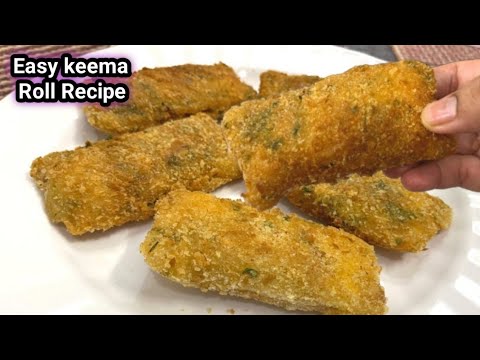 Iftar special recipes easy|Keema roll recipe | Easy Snacks To Make At Home | Bread keema rolls Iftar special recipes easy|Keema roll recipe | Easy Snacks To Make At Home | Bread keema rolls