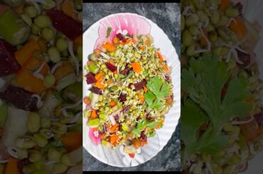 Sprouts salad recipe #Healthy morning dite breakfast #maakidishes#shortsvedio#instra/ytvedio