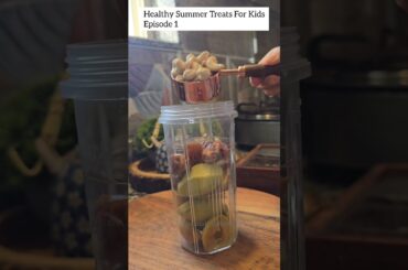 Healthy Ice Cream For Kids | Detailed Recipe Pinned In Comments #shorts