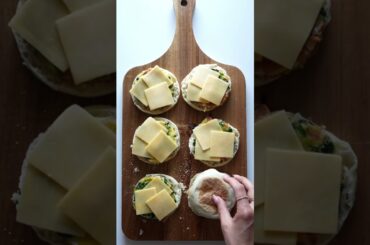 Meal Prep Breakfast Sandwiches