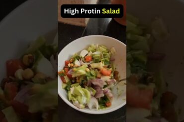 High Protein Salad Recipe | Black Channa Salad | Healthy Salad