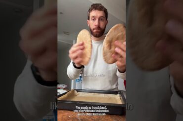 The key to making a good salad is to make it mostly bread.#vegetarian #salad #healthy