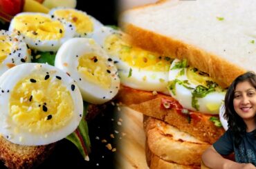Easy Breakfast Indian | Egg Cheese Bread Sandwich | Healthy breakfast ideas | Breakfast Ideas