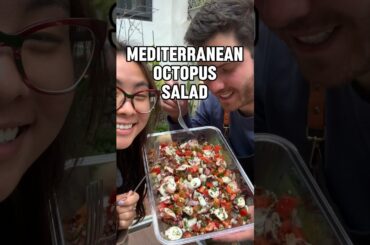 Healthy Keto Mediterranean Octopus Salad #recipe #shorts #mediterraneandiet #italiancusine #food