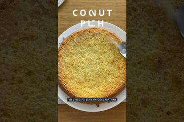 Low Calorie Dessert - Pina colada cake - healthy cake
