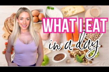 2025 WHAT I EAT IN A DAY! HIGH PROTEIN SNACKS + MEALS, GROCERY HAUL, + WORKOUT! @BriannaK