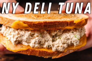 How To Make Real New York Deli Tuna Salad + The Best Tuna Melt!