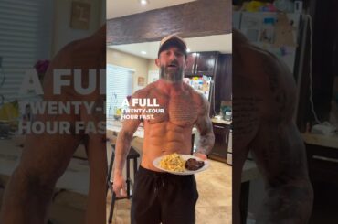 Tonight on what’s for dinner! 24 hour fast done! Protein eggs salad and a fillet!!!