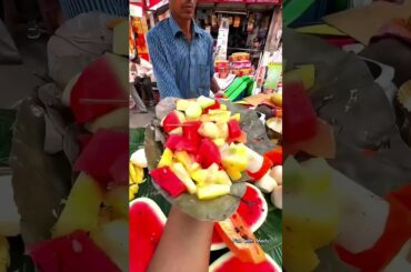 Street Style Fruit Chaat Recipe#food #shorts #short #viralvideo #ramadan
