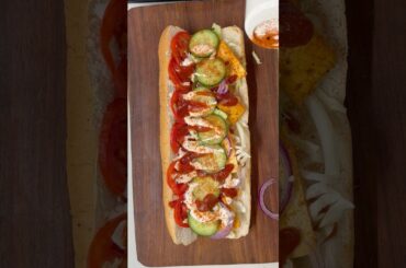 Paneer Subway Sandwich ASMR - Crunchy, Cheesy & Spicy