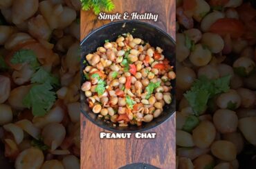 Healthy Boiled Peanut Chat #shorts #viral