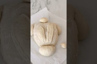 Sourdough Bunny Bread|#food#yummy#foodie#healthy#shorts#bread#sourdough#bunny#rabbit#foodlover#eat