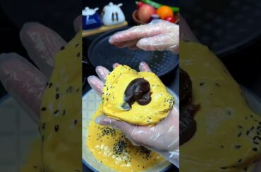 Lazy version of pumpkin sourdough cake #pumpkin cake #waistbread cake #food tutorial #2639