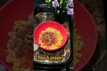 sweetcorn Chaat recipe # bhutta Indian food # kids healthy snacks # youtube shorts # trending video